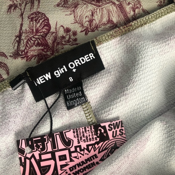 Wedgewood Print Puff Sleeve Dress - Picture 7 of 8